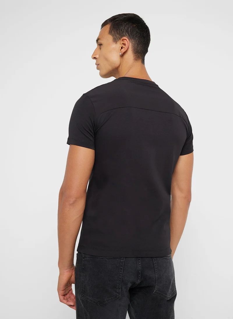 Hackett Logo Crew Neck T-Shirt